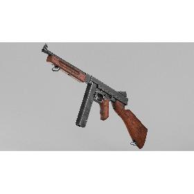 3D Thompson M1A1 SMG(1)